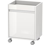 Duravit Ketho armoire 50x36x67 cm latérale sur pied blanc KT2530R2222