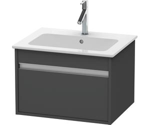 Duravit Ketho armoire 60x47.5x41 cm sous-lavabo suspendu graphite KT641804949