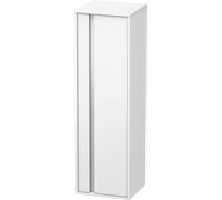 Duravit Ketho Armoire haute 400x1320mm, 1257, 1 porte en bois, charnière à droite, KT1257R1818, Couleur: Décor blanc mat