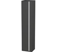 Duravit Ketho armoire haute, 400x1800x360 mm, 1 porte, charnières à gauche, KT1255L4949, Couleur: Décor graphite mat