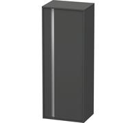 Duravit Ketho Tall cabinet 1267, 1 porte en bois, Ã charniÃšres Ã droite, 500x1320mm, Couleur (avant/corps): DÃ©cor graphite mat - KT1267R4949