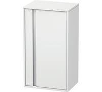 Duravit Ketho Armoires mi-hautes, 500x880x360 mm, 1 porte, charnières à droite, KT1266R1818, Couleur: Décor blanc mat