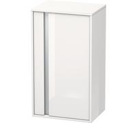 Duravit Ketho armoire mi-haute 1266, 1 porte en bois, Ã charniÃšres Ã droite, 500x880mm, Couleur (avant/corps): DÃ©cor blanc brillant - KT1266R2222