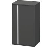 Duravit Ketho Armoires mi-hautes, 500x880x360 mm, 1 porte, charnières à droite, KT1266R4949, Couleur: Décor graphite mat