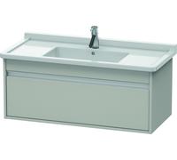 Duravit Vasque Ketho KT666500707 100 x 45,5 cm gris béton mat à suspendre