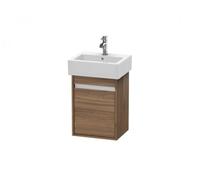Duravit Ketho bâti-support de lavabo suspendu, 400x550x320 mm, 1 porte, charnières à droite, pour lave-mains Vero 070445, KT6630R7979, Couleur: Décor noyer naturel
