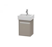 Duravit Ketho bâti-support de lavabo suspendu, 400x550x320 mm, 1 porte, charnières à droite, pour lave-mains Vero 070445, KT6630R4343, Couleur: Décor basalte mat