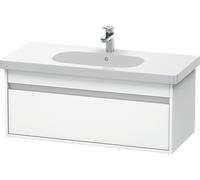 Ketho Duravit vasque KT666801818 100 x 45,5 cm, blanc mat, 2000 coulissant, suspendu