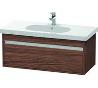 Duravit Ketho bâti-support lavabo suspendu, 1000x410x455 mm, 1 tiroir, pour D-Code, KT666802121, Couleur: Décor noyer foncé