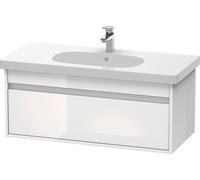 Duravit Ketho bâti-support lavabo suspendu, 1000x410x455 mm, 1 tiroir, pour D-Code, KT666802222, Couleur: Décor blanc brillant