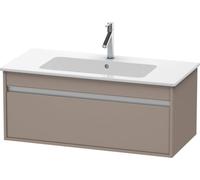 Duravit Ketho bâti-support lavabo suspendu, 1000x410x475 mm, 1 tiroir, pour ME by Starck 233610, KT642004343, Couleur: Décor basalte mat