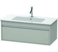Duravit Ketho bâti-support lavabo suspendu, 1000x410x475 mm, 1 tiroir, pour ME by Starck 233610, KT642000707, Couleur: Décor gris béton mat