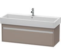 Duravit Ketho bâti-support lavabo suspendu, 1150x410x440 mm, 1 tiroir, pour lavabos Vero 045412, KT668904343, Couleur: Décor basalte mat