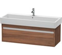 Duravit Ketho bâti-support lavabo suspendu, 1150x410x440 mm, 1 tiroir, pour lavabos Vero 045412, KT668907979, Couleur: Décor noyer naturel