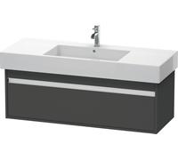Duravit Ketho bâti-support lavabo suspendu, 1200x410x455 mm, 1 tiroir, pour lavabos Vero 032912, KT669204949, Couleur: Décor graphite mat