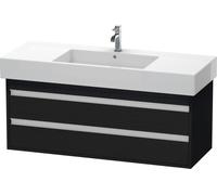 Duravit Ketho bâti-support lavabo suspendu, 1200x480x455 mm, 2 tiroirs, pour lavabos Vero 032912, KT664201616, Couleur: Décor chêne noir