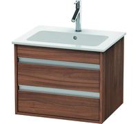 Duravit Ketho bâti-support lavabo suspendu, 600x480x475 mm, 2 tiroirs, pour ME by Starck 233663, KT642807979, Couleur: Décor noyer naturel