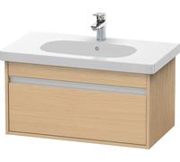 Duravit Ketho bâti-support lavabo suspendu, 800x410x455 mm, 1 tiroir, pour D-Code, KT666703030, Couleur: Décor chêne naturel