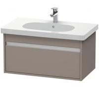 Duravit Ketho bâti-support lavabo suspendu, 800x410x455 mm, 1 tiroir, pour D-Code, KT666704343, Couleur: Décor basalte mat