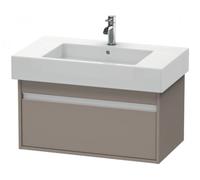 Duravit Ketho bâti-support lavabo suspendu, 800x410x455 mm, 1 tiroir, pour lavabos Vero 032985, KT669004343, Couleur: Décor basalte mat