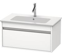 Duravit Ketho bâti-support lavabo suspendu, 800x410x475 mm, 1 tiroir, pour ME by Starck 233683, KT641901818, Couleur: Décor blanc mat