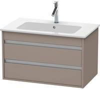 Duravit Ketho bâti-support lavabo suspendu, 800x480x475 mm, 2 tiroirs, pour ME by Starck 233683, KT642904343, Couleur: Décor basalte mat