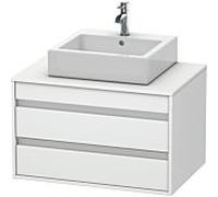 Duravit Ketho Duravit vasque 665401818 80x49.6x55cm