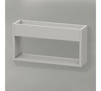 Duravit Étagère murale Ketho KT253700707 — 500×240×135 mm, 1 compartiment, décor gris béton mat