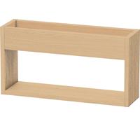 Duravit Étagère murale Ketho KT253703030 50×13,5×24 cm, 1 compartiment ouvert, chêne naturel