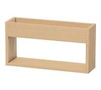 Duravit Étagère murale Ketho KT253703030 50×13,5×24 cm, 1 compartiment ouvert, chêne naturel