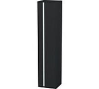 Duravit Armoire haute Ketho 400×1800×360 mm 1 porte charnières à droite Décor graphite mat