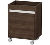 Duravit Ketho KT2530L5353 50x36x67cm, porte à gauche, marron foncé