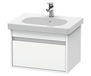 Duravit Ketho l'unité de vanité KT667001818 60x41x45,5 cm, blanc mat, pour D-Code 034265