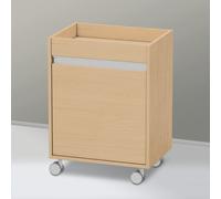 Duravit Ketho Meuble à roulettes, 1 porte, KT2530L3030,