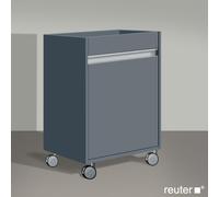 Duravit Ketho Meuble à roulettes, 1 porte, KT2530R4949,