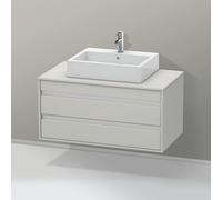 Duravit Ketho Meuble avec plan de toilette, KT665500707,