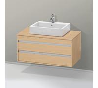 Duravit Ketho Meuble avec plan de toilette, KT665503030,