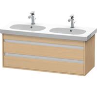 Duravit Meuble sous-vasque Ketho KT664903030 115 x 45,5 cm suspendu 2 tiroirs chêne naturel