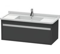 Duravit Ketho Meuble sous-lavabo suspendu 6665, 1 tiroir, 1000mm, pour Starck 3, KT666504949, Couleur: Décor graphite mat