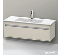 Duravit Ketho bâti-support lavabo suspendu, 1200x410x475 mm, 1 tiroir, pour ME by Starck 233612, KT642109191, Couleur: Décor taupe mat