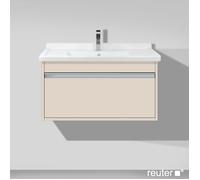 Duravit Meuble sous-vasque Ketho KT666409191 80 x 45,5 cm Taupe 1 tiroir suspendu