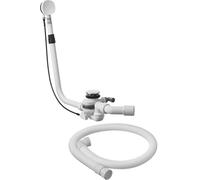 Duravit Kit de trop-plein et de trop-plein Duravit, avec entrée inférieure, chromé, 791228000001000