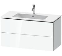 Duravit L-Cube armoire 102x48.1x55 cm sous-lavabo suspendu blanc LC624208585