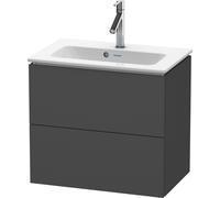 Duravit L-Cube armoire 62x39.1x55 cm sous-lavabo suspendu graphite LC625604949