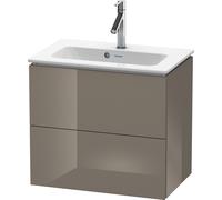 Duravit L-Cube armoire 62x39.1x55 cm sous-lavabo suspendu gris LC625608989