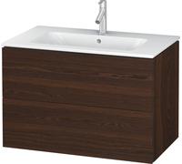 Duravit L-Cube armoire 82x48.1x55 cm sous-lavabo suspendu noyer LC624106969