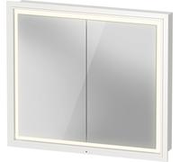 Duravit L-Cube Armoire de toilette, 2 portes, LC7651018180000,