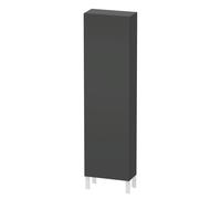 Duravit L-Cube armoire haute, 1 porte charnière à droite, 500x243x1760mm, LC1171R4949, Couleur: Décor graphite mat