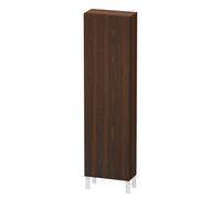 Duravit L-Cube armoire haute, 1 porte charnière à droite, 500x243x1760mm, LC1171R6969, Couleur: Noyer brossé Placage bois véritable