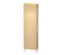 Duravit L-Cube armoire haute, 1 porte charnière à droite, 500x243x1760mm, LC1171R7171, Couleur: Placage chêne méditerranéen en bois véritable